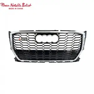 RSQ2 SQ2 grille for Audi Q2 Q2L center honeycomb grill 2021-2024