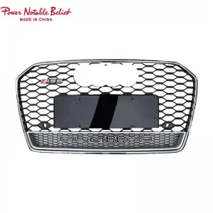 C7 PA RS6 front bumper grill for Audi A6 S6 C7.5 quattro grille
