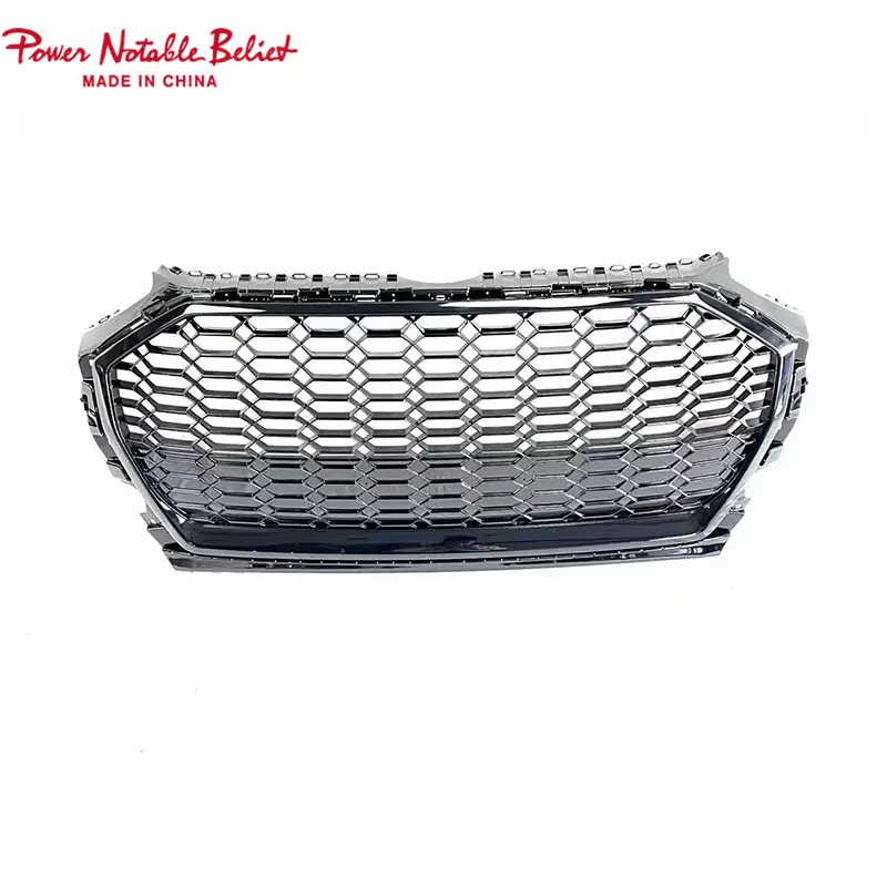 RSQ5 SQ5 front honeycomb radiator grill for Audi Q5 SQ5 2022-2025 mesh bumper grille