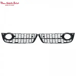 Honeycomb fog lamp grill for Audi A5 B8 S-line S5 09-11