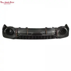 Audi A4L Sline upgrade to R style rear diffuser pipe 20-24