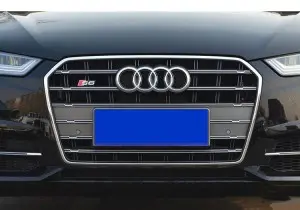 C7 PA RS6 front bumper grill for Audi A6 S6 C7.5 quattro grille
