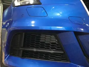 RS3 fog lamp grill for Audi A3 S-line or S3 Honeycomb style Sedan Hatchback 17-19