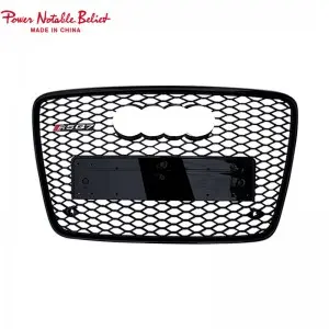 RSQ7 SQ7 front bumper grill for Audi Q7 SQ7 2006-2015 radiator honeycomb mesh grille