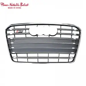 RS5 style front bumper grill for Audi A5 S5 B8.5 honeycomb grill RS frame quattro