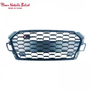 RS5 Front Bumper Grille For Audi A5 S5 B9PA Hood Front Bumper Grill