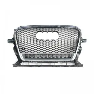 RSQ5 SQ5 honeycomb grills for Audi Q5 SQ5 B8.5 front bumper grille 2013-2018