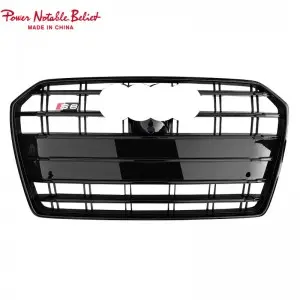 C7 PA RS6 front bumper grill for Audi A6 S6 C7.5 quattro grille