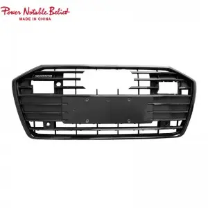 RS6 front bumper grille for audi A6 A6L S6 C8 honeycomb grill