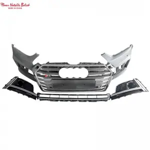 Audi S5 B9.5 style front bumper and grill for Audi A5 B9.5 20-24