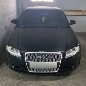 Front grill for Audi A4 A4L B7 to RS4 radiator center honeycomb S4 grille quattro