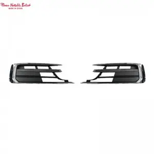 Audi Front Bumper Fog Light Lamp Grill Grille with ACC Hole for Audi A8 D5