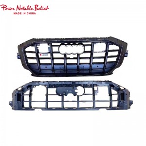 Audi Q8 SQ8 front grill change to RSQ8 SQ8 2017-2023 quattro style honeycomb grille