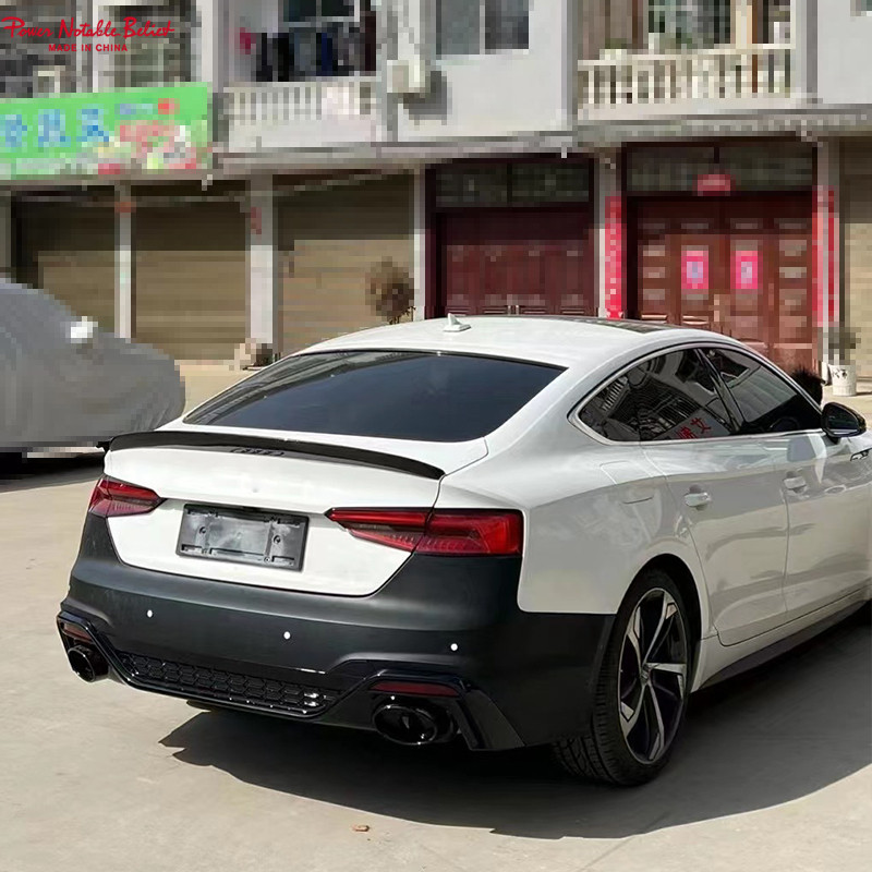 Audi A5 B9 full body kits upgrade to B9.5 RS5 style bumper diffuser grill front lip 20-24 8