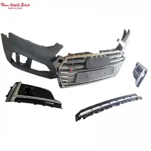 Audi S5 B9.5 style front bumper and grill for Audi A5 B9.5 20-24