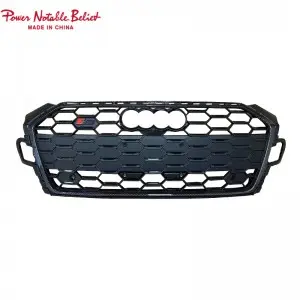 RS5 Front Bumper Grille For Audi A5 S5 B9PA Hood Front Bumper Grill