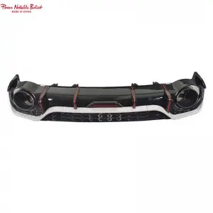 Audi A4L Sline upgrade to R style rear diffuser pipe 20-24