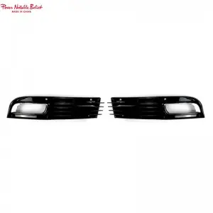 Audi Front Bumper Fog Light Lower Grille Cover for Audi 05-10 A8 S8 Quattro