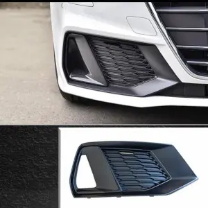 Audi Fog Lamp Frame Grille Trim Light Cover for Audi A7 C8 19-23