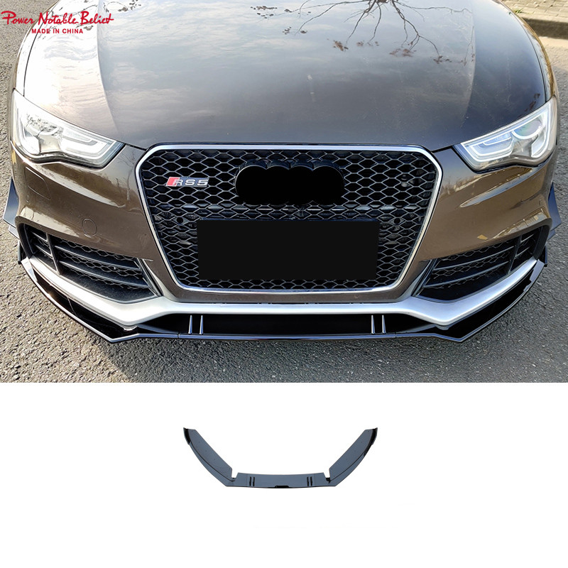 Audi A5 S5 B8.5 bumper change to RS5 style with grill and lip 2012-2016 4