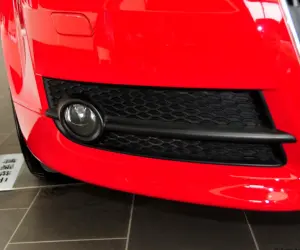 HONEYCOMB HEX  Fog Light Grille Lower Grille For Audi TT MK2 S-LINE TTS