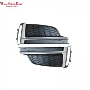 Audi  Honeycomb Front Fog Light Lamp Cover for Audi A5 B9 Sline S5 17-19