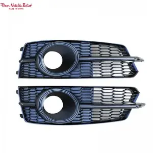 Audi Bumper Fog Light ACC Grilles Radar Sensor A6 S6 S-Line C7.5 C7PA