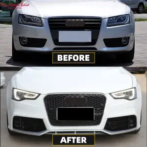 Audi A5 S5 2009-2011 B8 body kits upgrade to B8.5 2012-2016 RS5 style bumper