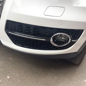 RSQ5 Fog grill for Audi Q5 SQ5 ABS fog honeycomb mesh grille 10-12