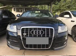 Audi A6 C6 A6L to RS6 mesh S6 grill front bumper auto grille