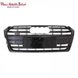 RS5 honeycomb grill for Audi A5 S5 B9 Auto parts front grille ABS material