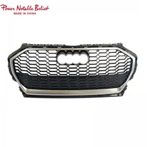 RSQ5 SQ5 front honeycomb radiator grill for Audi Q5 SQ5 2022-2025 mesh bumper grille