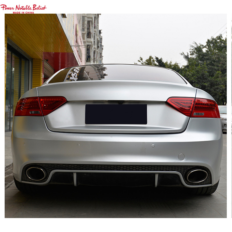 Audi RS5 S5 style diffuser pipe for Audi a5 s5 B8 2009-2011 4