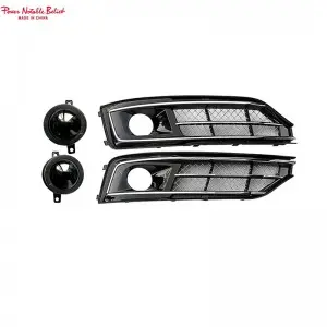 Fog Light Grill For Audi S-line A8 D4 PA 15-18 Fog Lamp Grill Racing