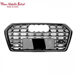 RSQ5 SQ5 style grill for Audi Q5 SQ5 B9 honeycomb front grille
