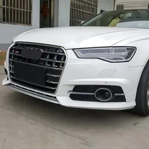 Audi Bumper Fog Light ACC Grilles Radar Sensor A6 S6 S-Line C7.5 C7PA