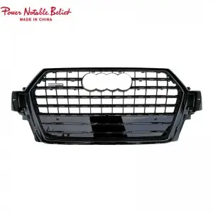 RSQ7 SQ7 radiator honeycomb grill for Audi Q7 SQ7 2016-2019 front bumper grille