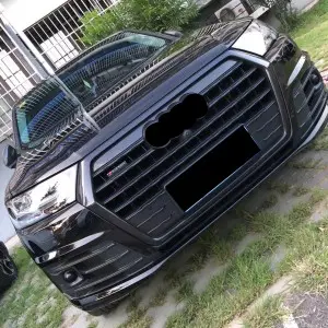 RSQ7 SQ7 radiator honeycomb grill for Audi Q7 SQ7 2016-2019 front bumper grille