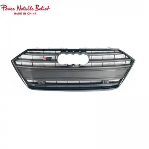 RS7 hood grill for Audi A7 S7 C8 with ACC front bumper center grill