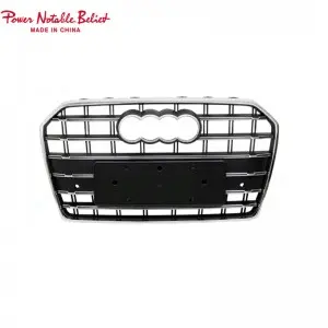 C7 PA RS6 front bumper grill for Audi A6 S6 C7.5 quattro grille