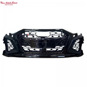 RS3 front Bodykit for Audi A3 S3 8Y Front Bumper with grill front lip diffuser tailpipe