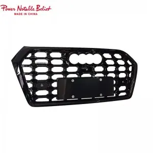 RSQ5 SQ5 style grill for Audi Q5 SQ5 B9 honeycomb front grille