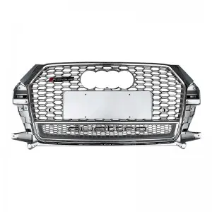 RSQ3 SQ3 ABS auto grille for Audi Q3 2016-2019 radiator honeycomb grills front bumper grill