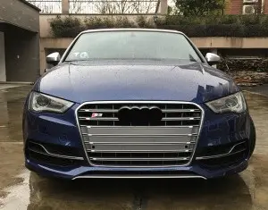 RS3 style bodikit for Audi A3 S3 8V Bumper With grill front lip