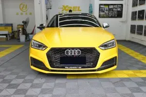RS5 honeycomb grill for Audi A5 S5 B9 Auto parts front grille ABS material