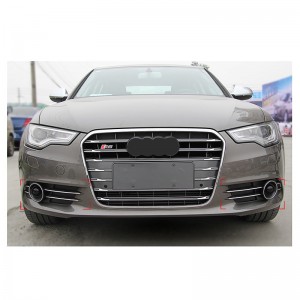 Fog Light Cover SET 12-15 for Audi A6 C7 Fog Lamp Grille