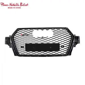 RSQ7 SQ7 radiator honeycomb grill for Audi Q7 SQ7 2016-2019 front bumper grille