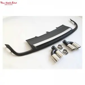 Audi RS5 S5 style diffuser pipe for Audi a5 s5 B8 2009-2011