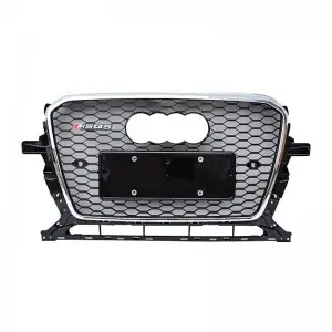 RSQ5 SQ5 honeycomb grills for Audi Q5 SQ5 B8.5 front bumper grille 2013-2018