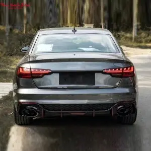 Audi A4L Sline upgrade to R style rear diffuser pipe 20-24